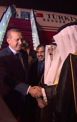 Cumhurbaşkanı Erdoğan Katar'da