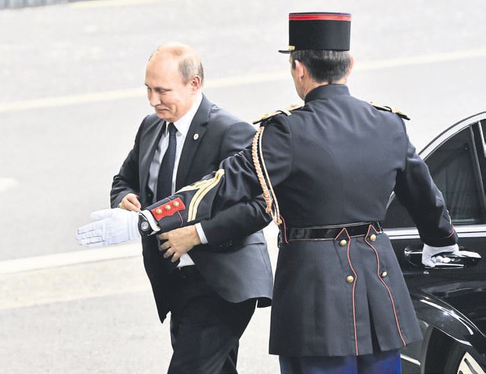 Putin çocuk gibi