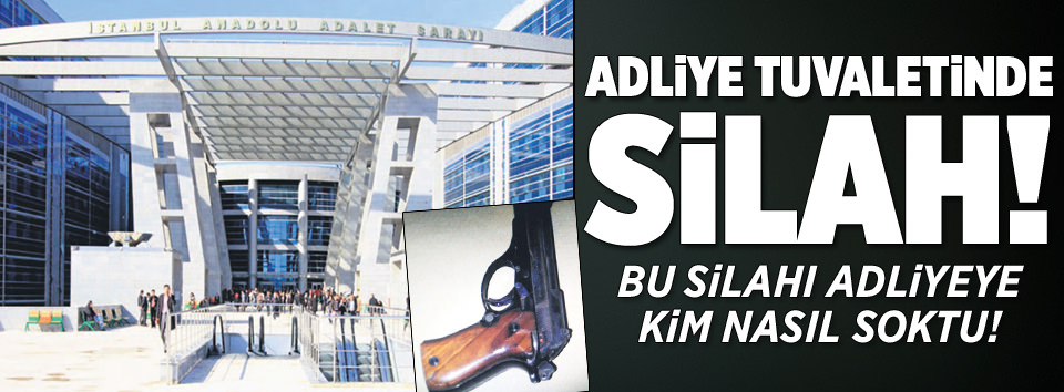 Tuvaletteki silahla ilgili bir gözaltı-1