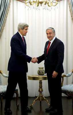 ABD Dışişleri Bakanı John Kerry Kıbrıs’ta