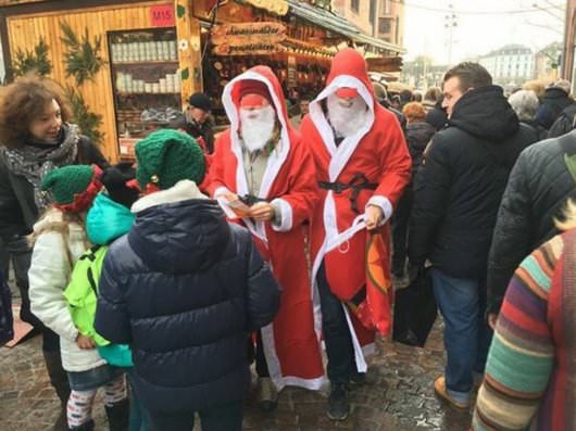 Noel baba kılığında PKK propagandası-3