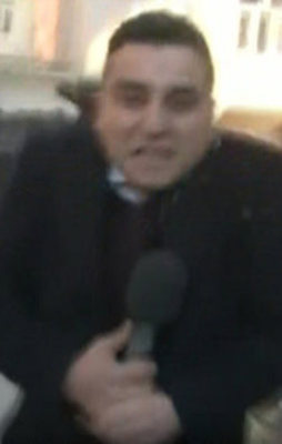 A Haber muhabiri çatışmanın ortasında kaldı