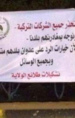 Irak'ta Türk şirketlere küstah tehdit