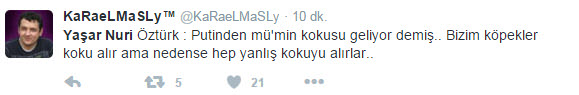 Küfürbaz Nuri Putin'i mümin  yaptı!-2