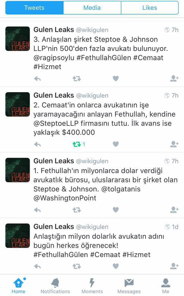 Himmet paralarını ABD'li avukatlara harcıyor