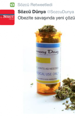 Sözcü'den skandal uyuşturucu haberi