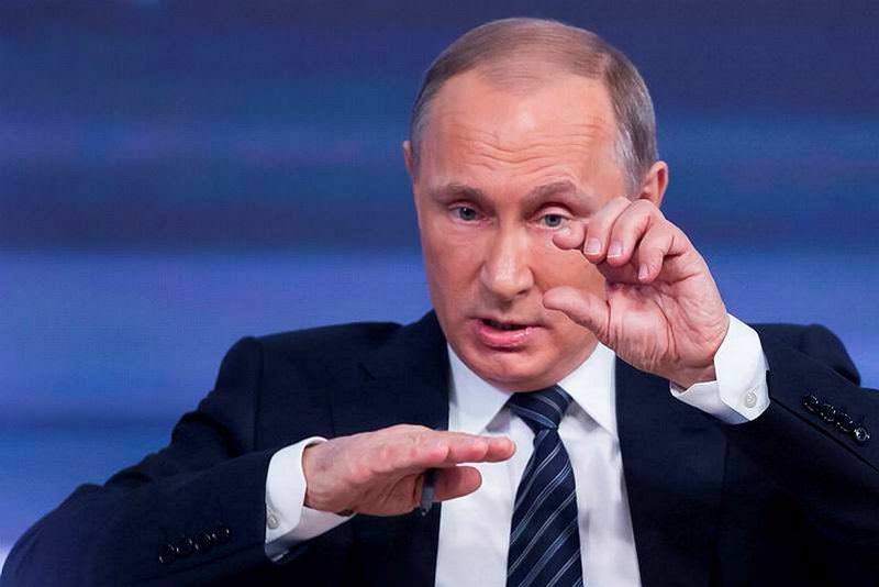 Putin'den garip çıkış