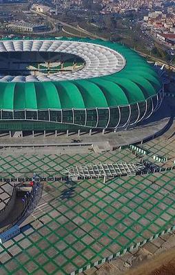 Timsah Arena bugün hizmete giriyor