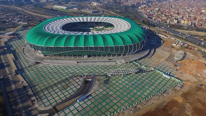 Timsah Arena bugün hizmete giriyor