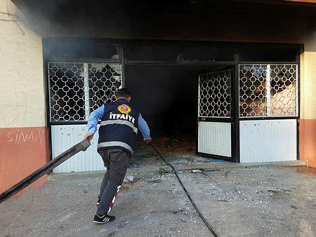 Teröristler itfaiye erlerine ateş açtı-1