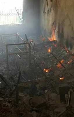 Teröristler itfaiye erlerine ateş açtı