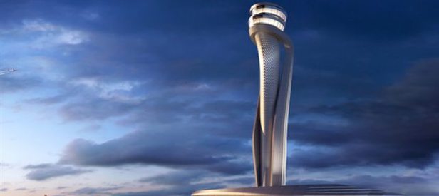 Üçüncü havalimanının kule tasarımı belli oldu