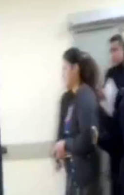 Cani üvey anne hastanede görüntülendi