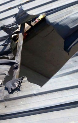 Hainlerden hastaneye roketli saldırı