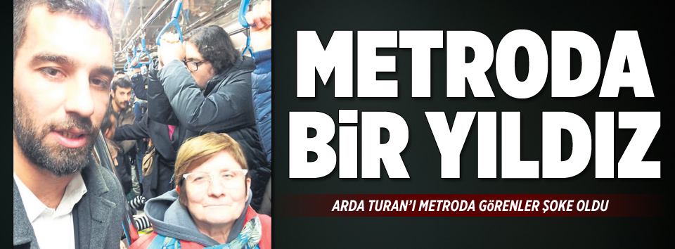 Metroda bir yıldız