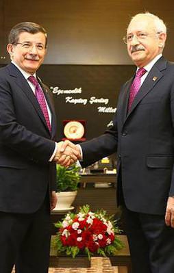 Davutoğlu-Kılıçdaroğlu görüşmesi başladı