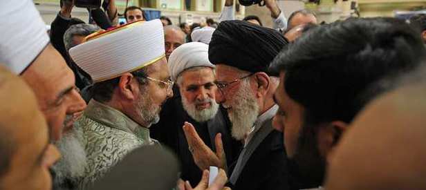 Görmez İran’ın dini lideri Hamaney ile görüştü