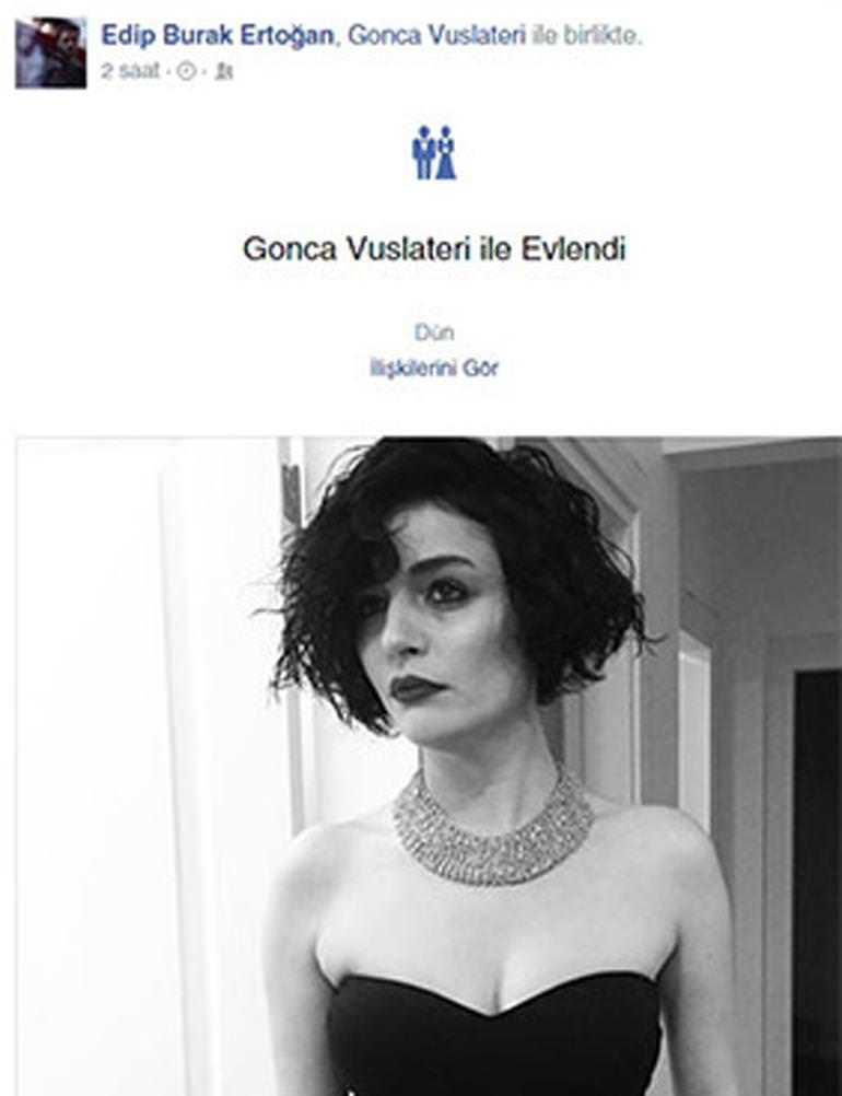 Gonca Vuslateri gizlice evlendi-1