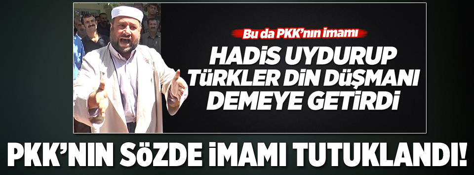 PKK’nın sözde imamı tutuklandı