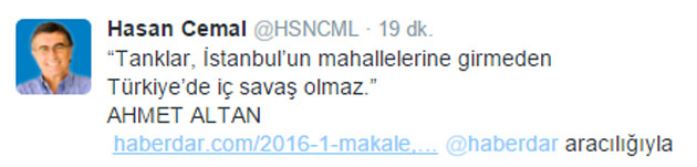 Ahmet Altan'dan iç savaş çağrısı-1