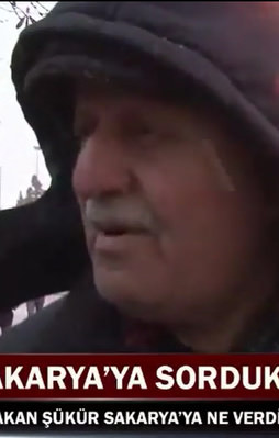 Hemşehrileri Tuzluk Şükür'e tepki gösterdi