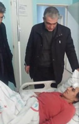 HDP'li vekil yaralı teröristleri ziyaret etti