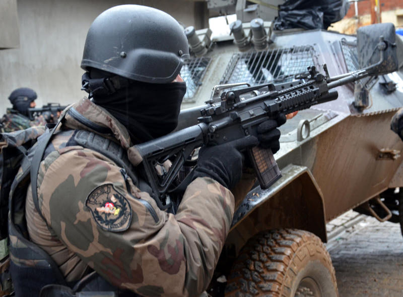 Şırnak'ta hendek operasyonu