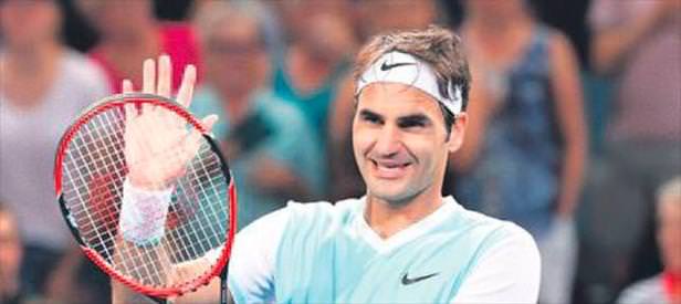 Federer Brisbane’de yarı finale çıktı