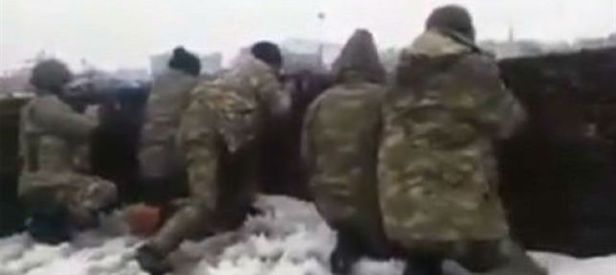 Askerlerimiz teröristlere böyle mermi yağdırdı