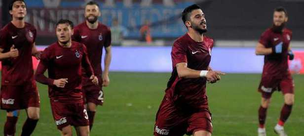 Trabzonspor 3 puanı 3 golle aldı