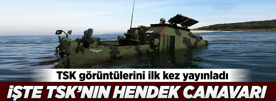 TSK yayınladı! İşte yüzen Türk zırhlısı