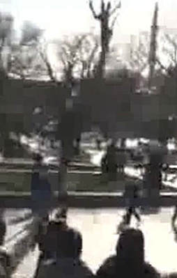 Patlama sonrası ilk görüntüler