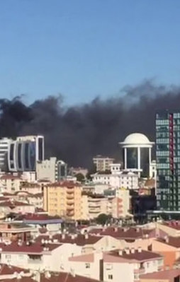 İstanbul'da yangın