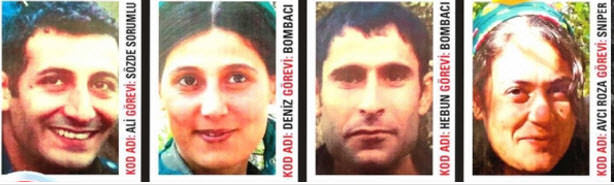 İşte Sur'daki teröristleri yöneten çete!-1