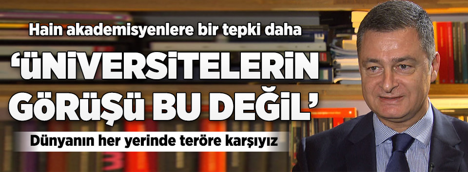 Hendekçi akademisyenlere bir tepki daha!