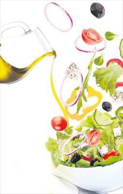 Zeytinyağı ile yağları yakın