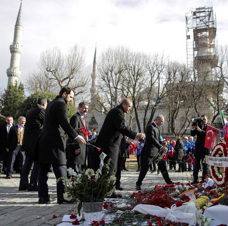 Erdoğan'dan Almanca mesaj