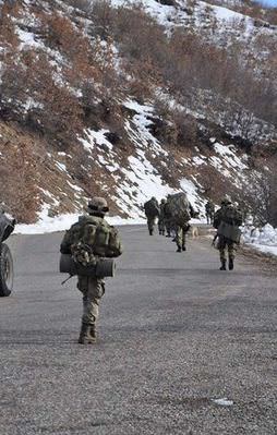 Tunceli'de büyük kış operasyonu