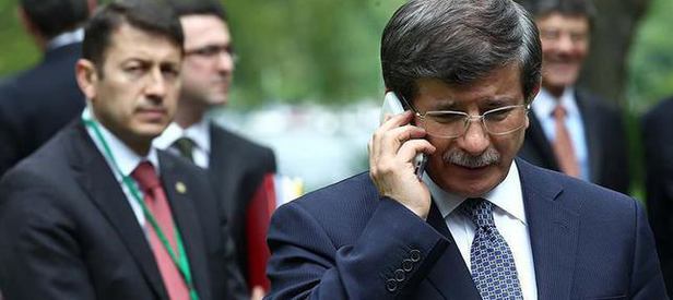 Davutoğlu’ndan taziye telefonu