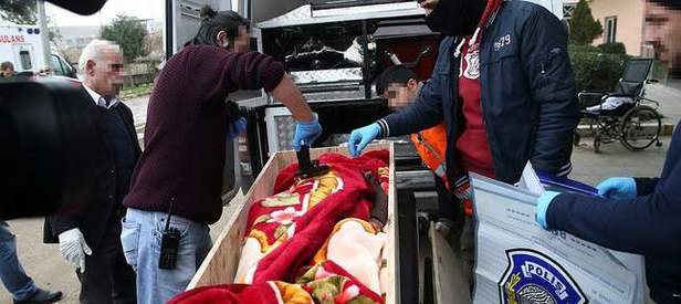 Teröristin tabutuna bile silah sakladılar!