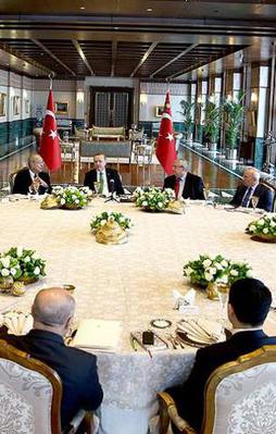 Cumhurbaşkanlığı'nda gündem terör