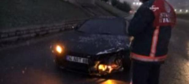 Fenerbahçeli futbolcular trafik kazası geçirdi!