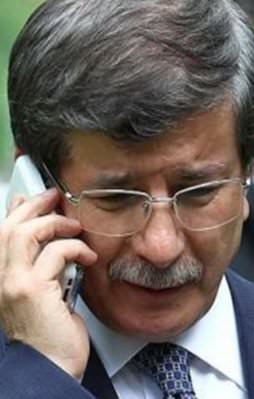 Davutoğlu'ndan Nihat Özdemir'e taziye telefonu