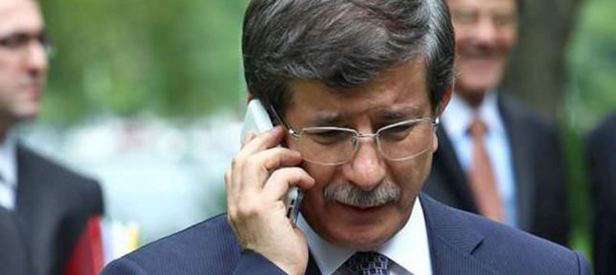 Davutoğlu’ndan Nihat Özdemir’e taziye telefonu