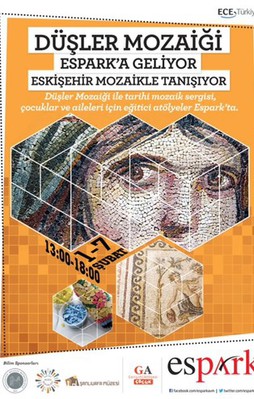 Anadolu’nun mozaikleri Espark’ta can buluyor