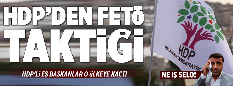 HDP’li Eşbaşkanlar Yunanistan’a kaçtı
