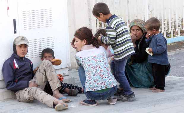 Bir ekmeği 7 kişi yediler!-1