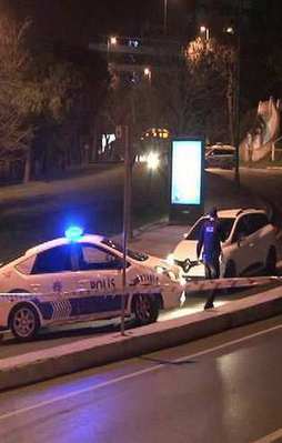 Dur ihtarına uymayan bir şüpheli bacağında vuruldu!