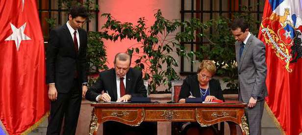 Türkiye ve Şili arasında işbirliği anlaşması