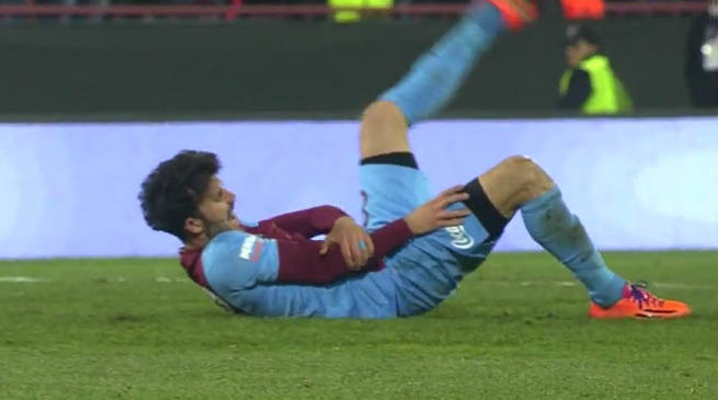 Trabzonspor'da şok sakatlık